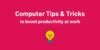 Computer Tips and Tricks 的图像结果