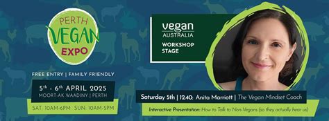 The Vegan Mindset Coach ~ Perth Vegan Expo 2025, Moort-Ak Waadiny ...
