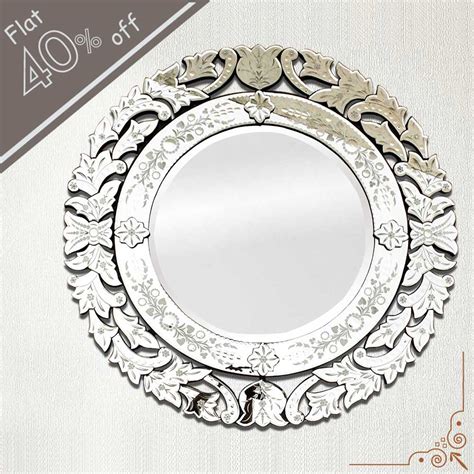 Round Venetian Mirror-48 inches