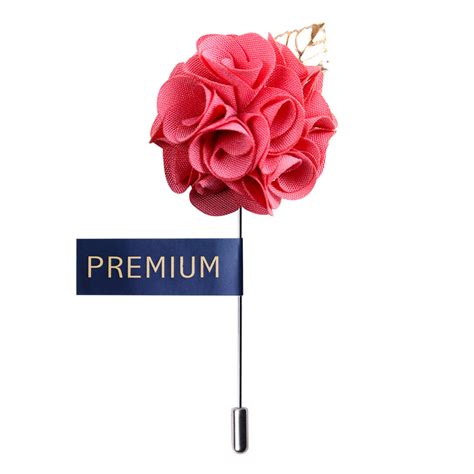 Buy A Sombre Retreat Pink Brooch Online |Buy Lapel Pin Online | Peluche.in