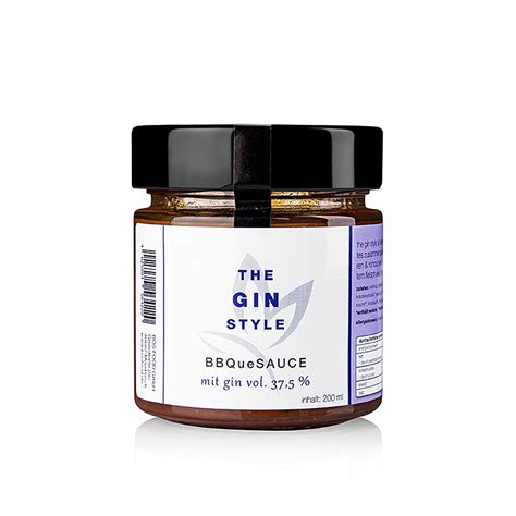 Serious Taste the gin style sauce, Ernst Petry, 200ml, Glass | GOURMET ...