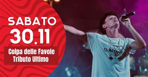 ?IL SABATO POP? | Colpa delle Favole - Tributo Ultimo - POP @Vigonza ...
