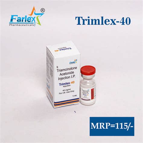 TRIMLEX-40 INJECTION Farlex Pharmaceuticals Private Limited