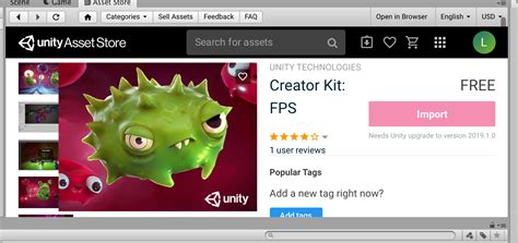 Unity Creator Kit FPS Tutorial Adding Assets 的图像结果