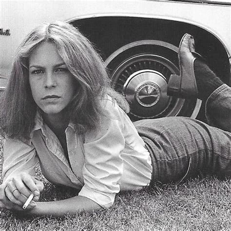Jamie Lee Curtis on set of Halloween 1978 #finalgirl #lauriestrode # ...
