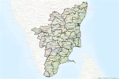 Tamil Nadu Road Map