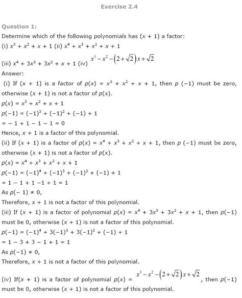 Image result for Polynomials Class 9 NCERT Solutions