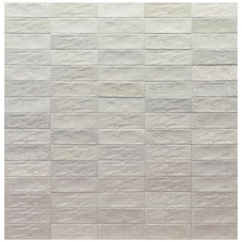 Zellige Light Ash Ceramic Tile | Floor and Decor