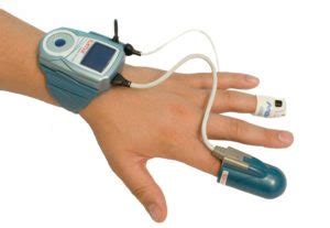 Image result for How to Tape O2 Monitor to Hand for Sleep Test