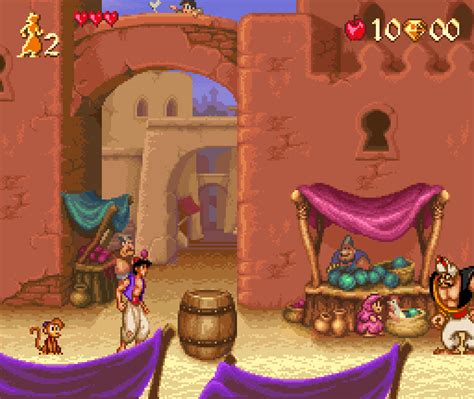 Aladdin SNES 的图像结果