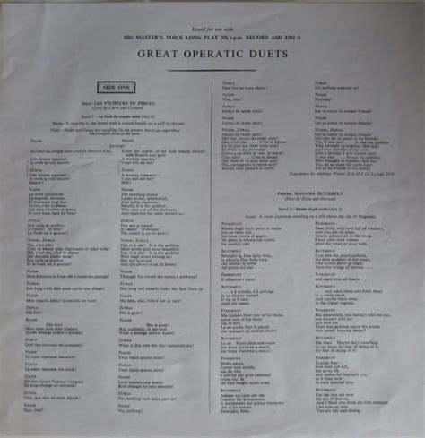 Image result for Operatic Duets