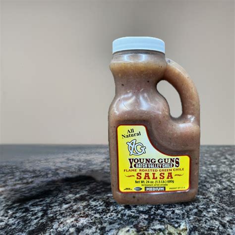 Young Guns Hatch Valley Medium Green Chile Salsa – S&S Supermarket