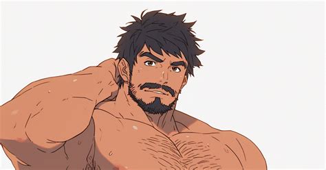 gay, bara, muscle / sexy - pixiv