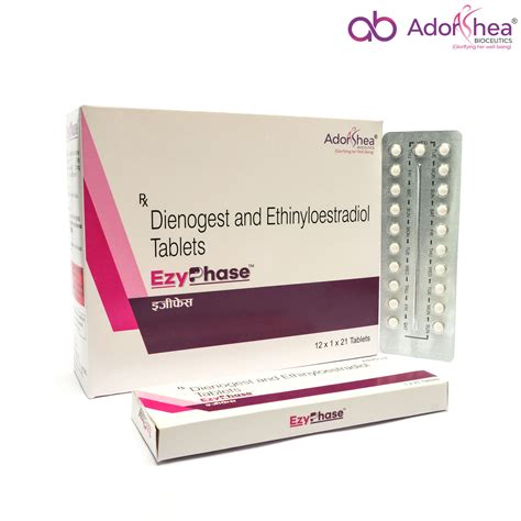 Dienogest + Ethinylestradiol Tablets Manufacturer, Supplier and Franchise