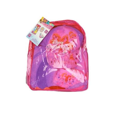 Beach set backpack towel hat costume slip bathing suit baby girl Disney ...