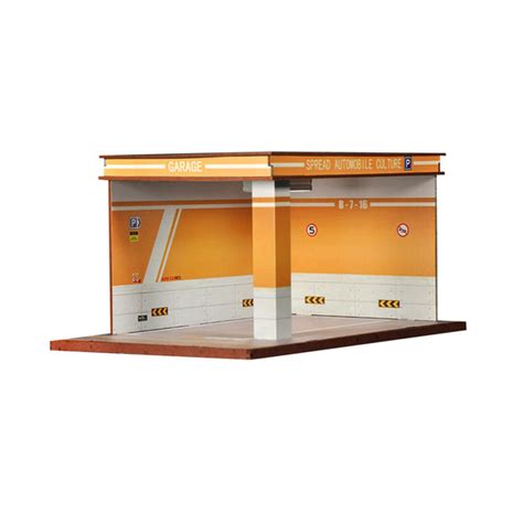 ⚡️Buy Maxbell 1/32 Parking Lot Display Case Model Car Parking Lot ...