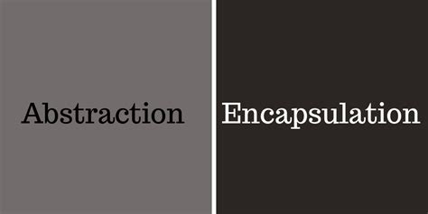 Difference Between Encapsulation Abstraction 的图像结果