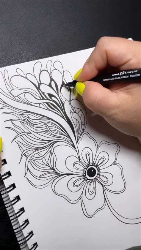 Drawing zentangle patterns – Artofit