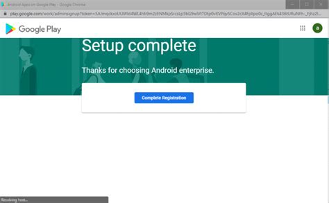 Image result for Work Setup Has Stopped Error On Android Business Enrollment