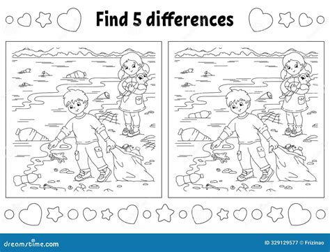 Find Differences Worksheet for Kid 的图像结果