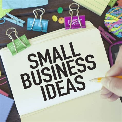 Startup Ideas For Small Businesses