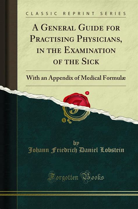 Buy A General Guide for Practising Physicians, in the Examination of ...