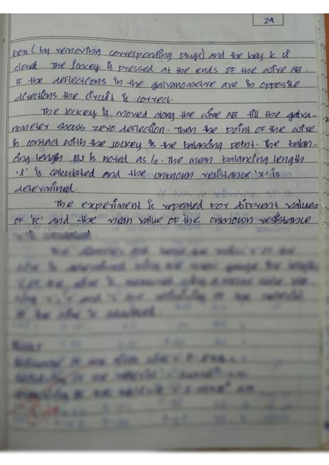 Image result for Meter Bridge Experiment Error Analysis