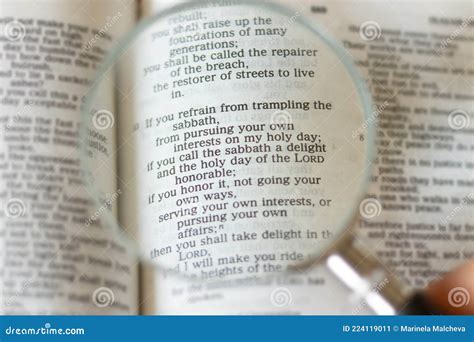 Holy Sabbath Day 4th Commandment Stock Image - Image of creation, jesus ...