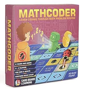 Buy Math and Coding Board Game MATHCODER for Kids 6 Years and Above ...