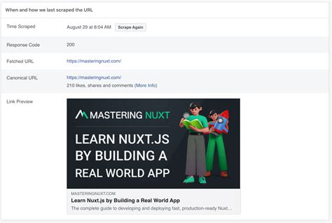 Setting up Nuxt for Social Cards and Meta Tags To Improve SEO
