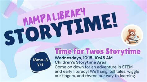 Time for Twos Storytime, Nampa Public Library, 20 December 2023 ...