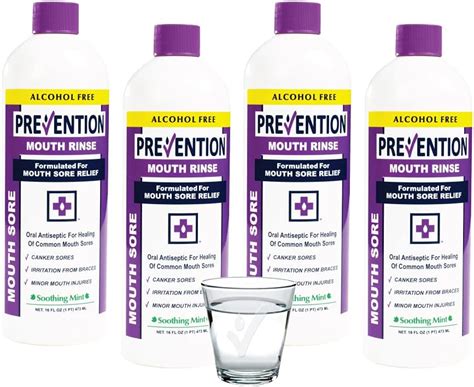 PHS Brands Buy Canker Sore Treatment Mouth Rinse - 4 Pack at Ubuy India