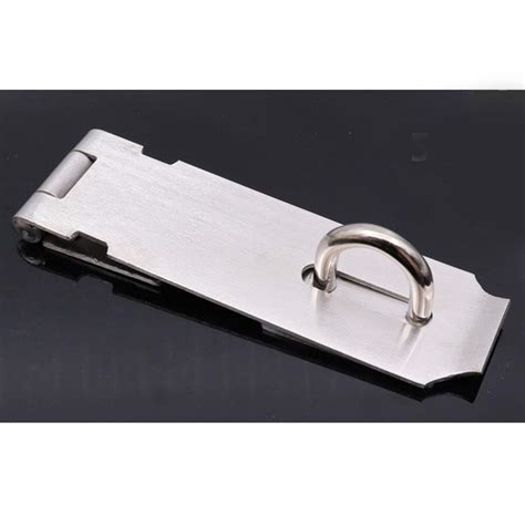 Buy szlsl88 Padlock Clasp Easy Install Anti Theft Stainless Steel Hasp ...