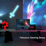 Buy RTR Hexagon Lights With Remote Control, Smart Led Wall Light Panels ...