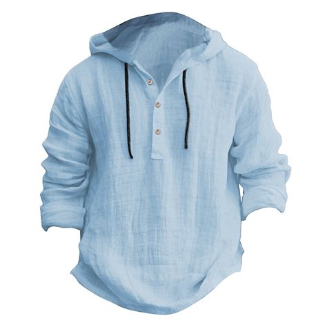 WTXUE Sweatshirts & Hoodies Long Sleeve, Hooded Shirts for Men Hooded ...