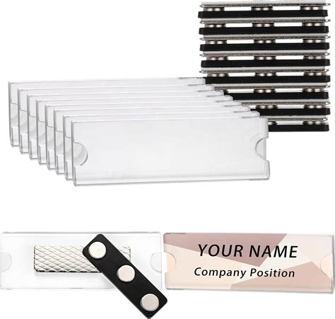 BTSKY Magnetic Name Tags Kit, Magnetic Name Badge Nepal | Ubuy