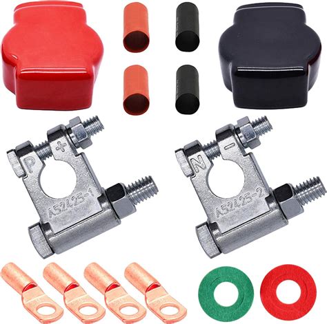 Amazon.com: Battery Terminal Connectors Kit, Heavy Duty Battery ...