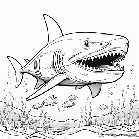 Megalodon Coloring Pages - Free & Printable!