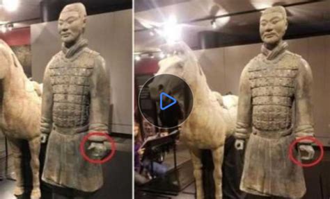 中国观察家: 中国兵马俑在美国展出 兵俑手指被游客折断并偷走