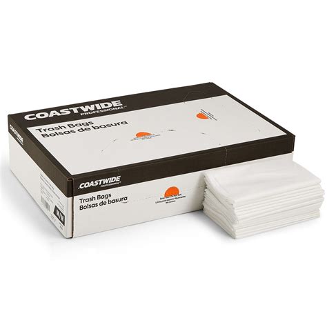 Coastwide Professional™ 20-30 Gallon Trash Bag, 30" x 36", Low Density ...