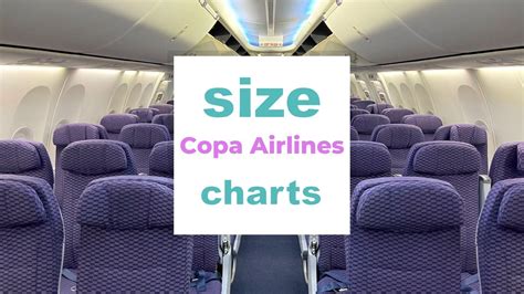 Copa Airlines Sizes: Luggage, Seats... - Size-Charts.com - When size ...
