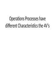 Image result for 4 vs Operations Management Example