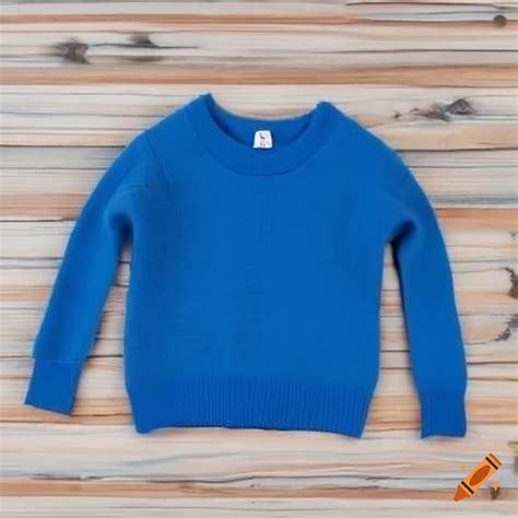 Cute blue sweater for kids