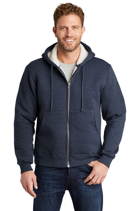 CornerStone Heavyweight Sherpa-Lined Hooded Fleece Jacket | Product ...