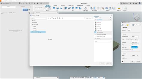 Image result for Fusion 360 Machine Library
