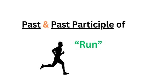Understanding How "Run" Changes in the Past and Past Participle ...