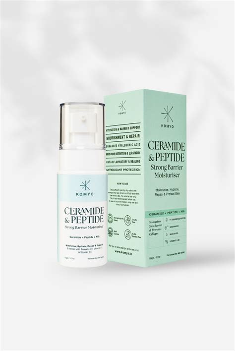 Ceramide & Peptide Strong Barrier Moisturiser – Komyowellness