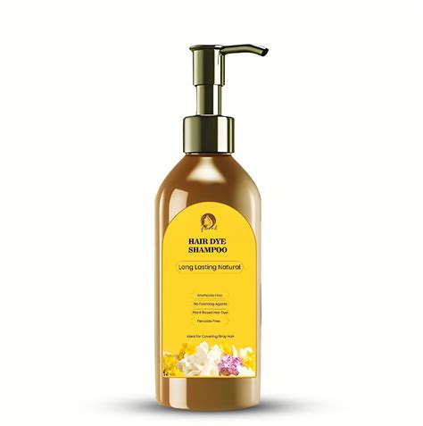 VEDA LUXE Hair dye shampoo for Women & Men | Fast-Acting Hair Dye ...