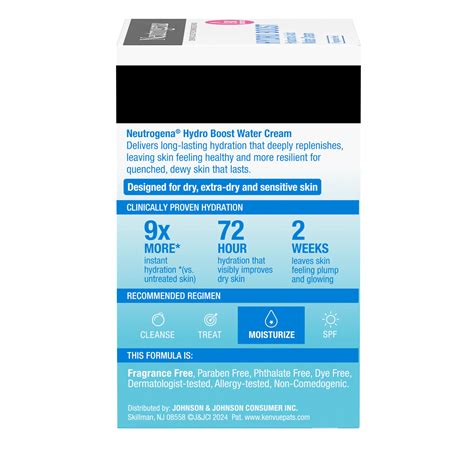 Hydro Boost Water Cream Fragrance Free | NEUTROGENA®