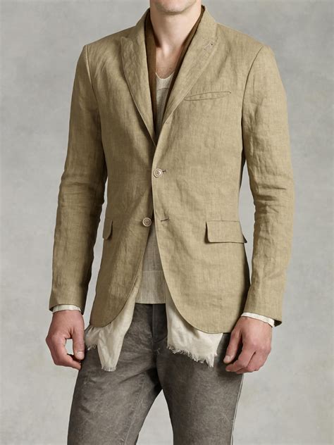 Linen Jacket Men